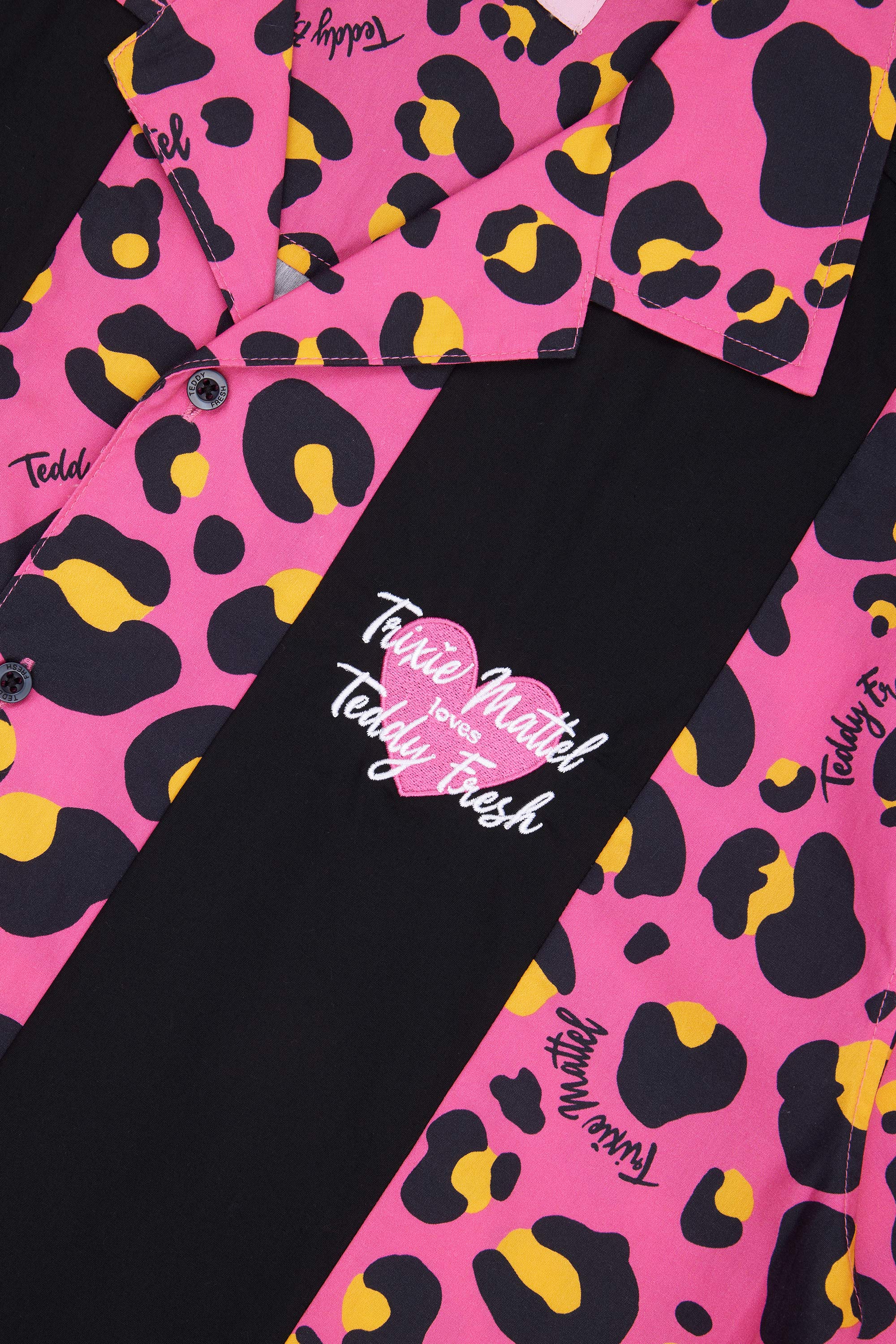 TF x Trixie Leopard Bowling Shirt